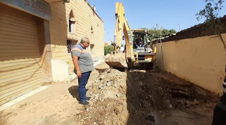 رفع كفاءة الصرف الصحي في العامرية بالإسكندرية