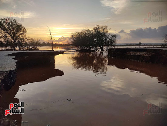 آثار العاصفة فى مدينة درنة الليبية (3)