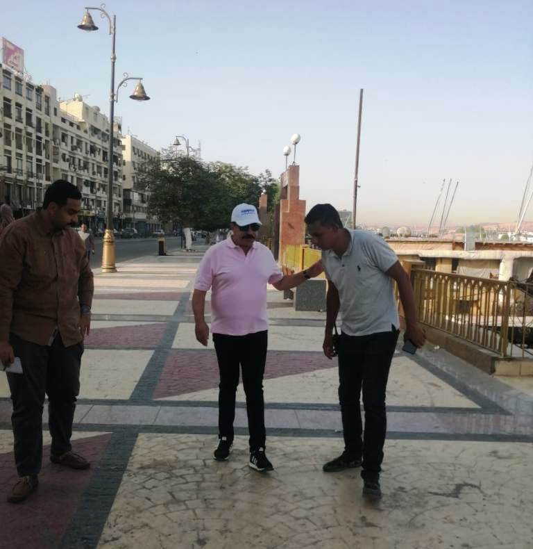 جولة محافظ أسوان 