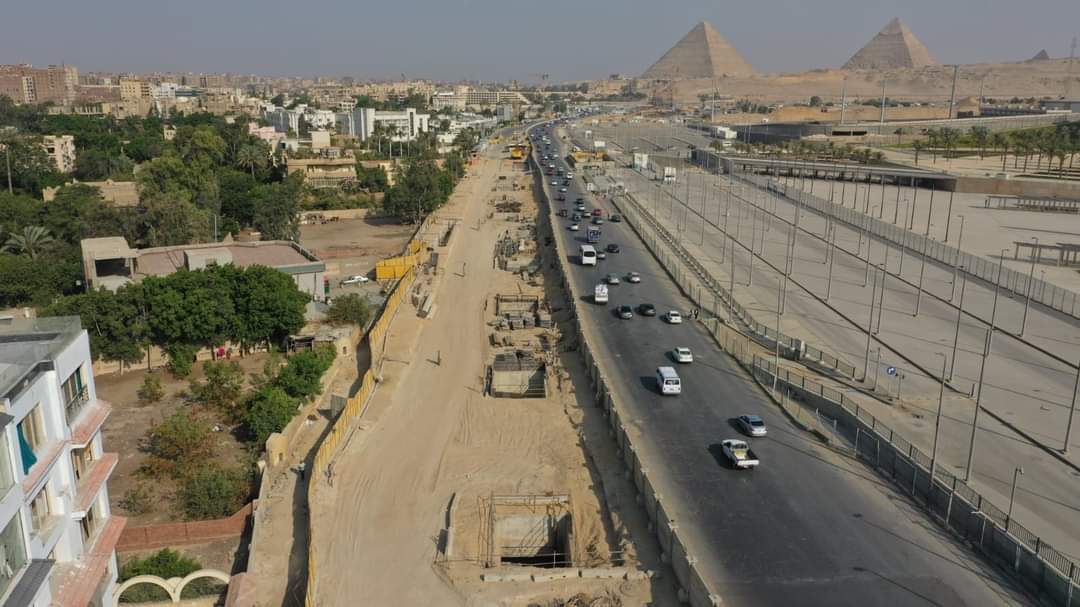 محطة مترو المتحف المصرى الكبير (4)