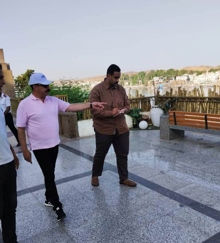 جانب من الجولة التفقدية