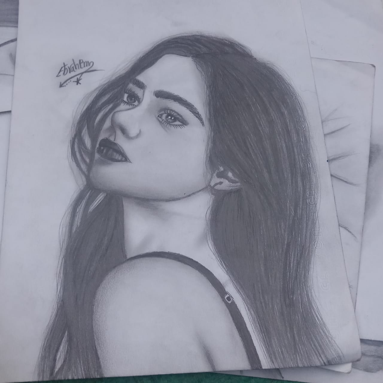 رسمه متميزه لإبراهيم