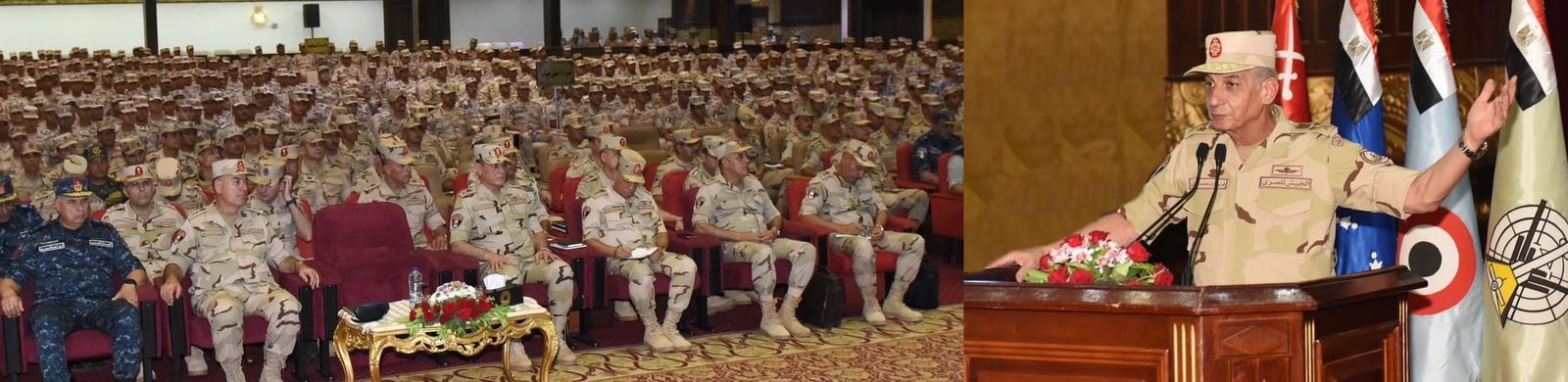وزير الدفاع يشهد تنفيذ المرحلة الرئيسية لمشروع مراكز القيادة التعبو (1)