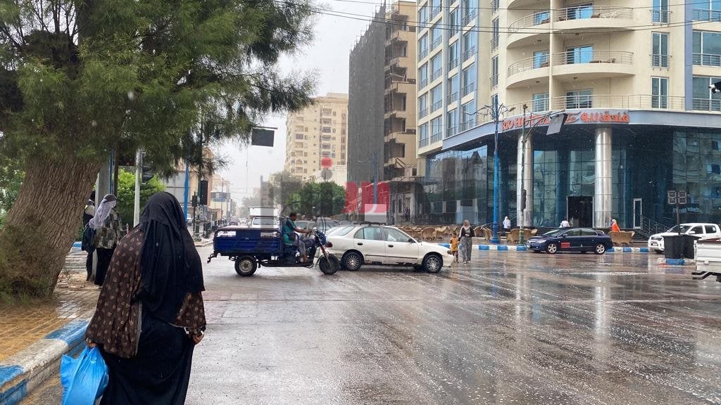 سقوط الأمطار فى مطروح سقوط الأمطار فى مطروح