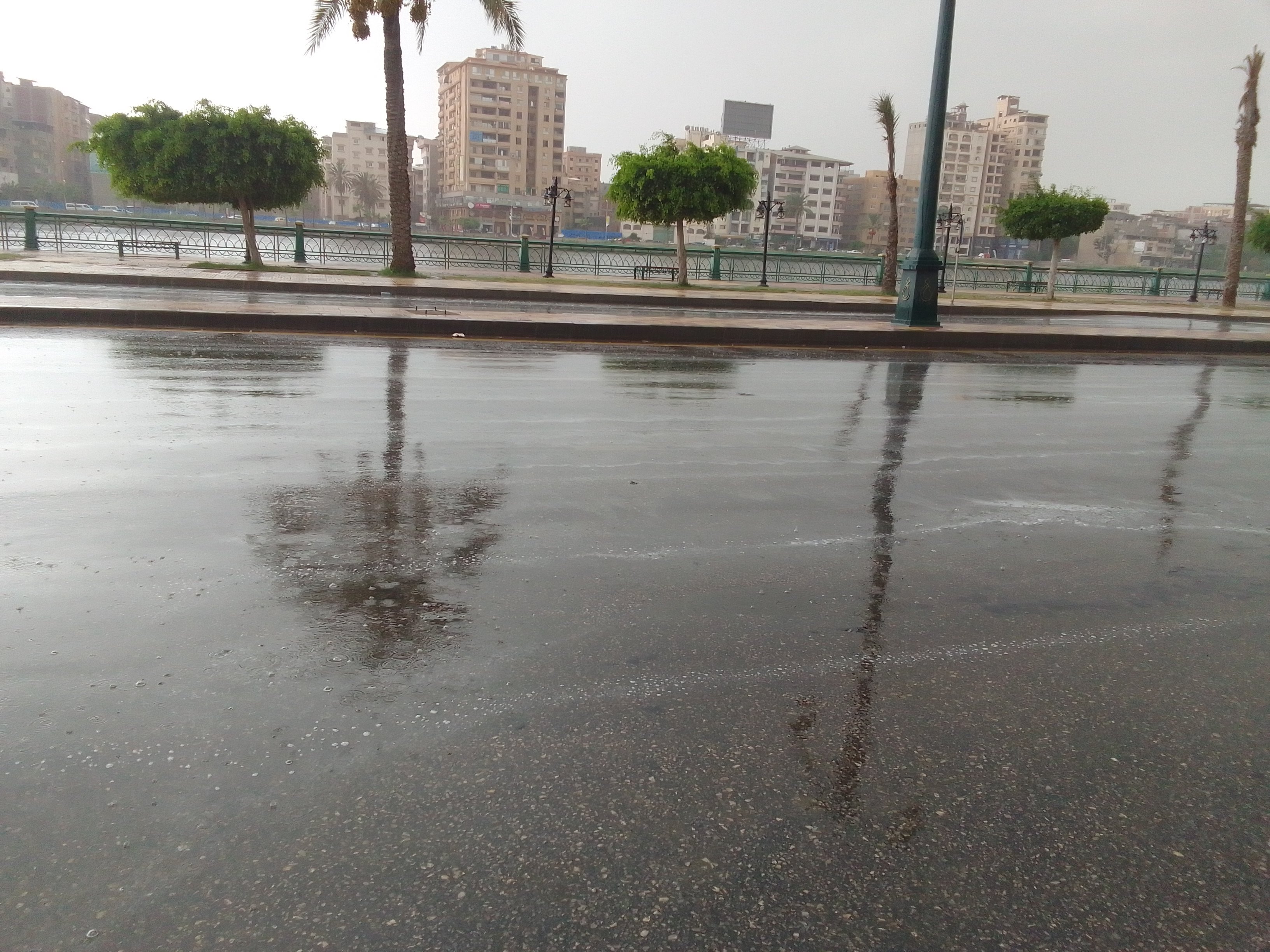 أمطار كثيفة في دمياط (3)