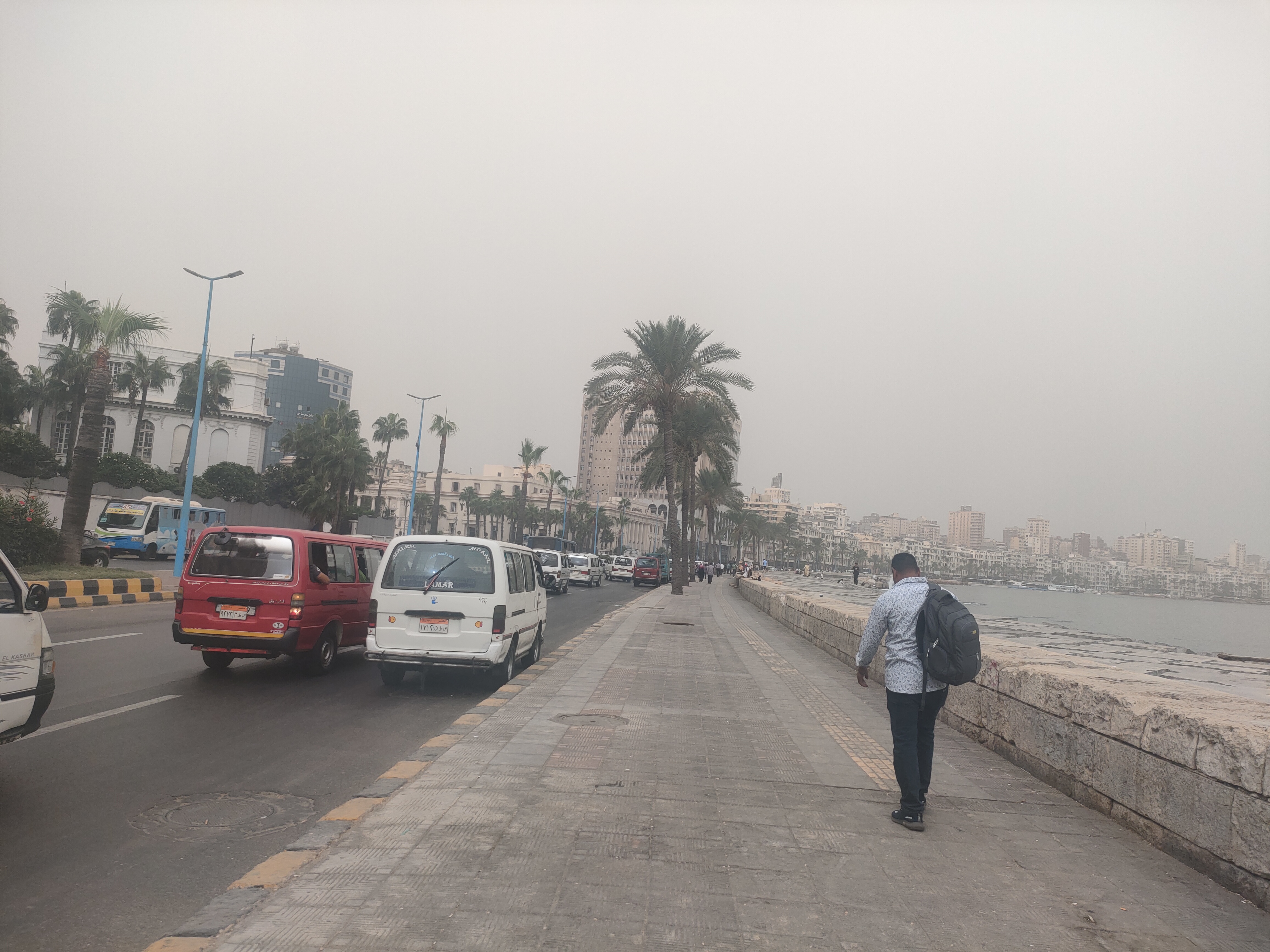 درجات الحرارة المتوقعة في  الإسكندرية اليوم
