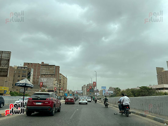 أمطار خفيفة فى محافظة الجيزة