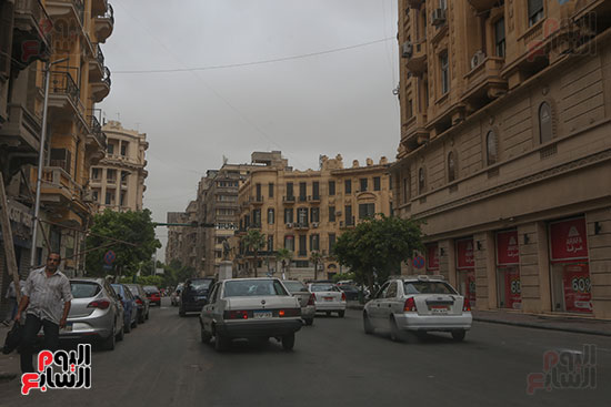 السحب تغطى سماء القاهرة