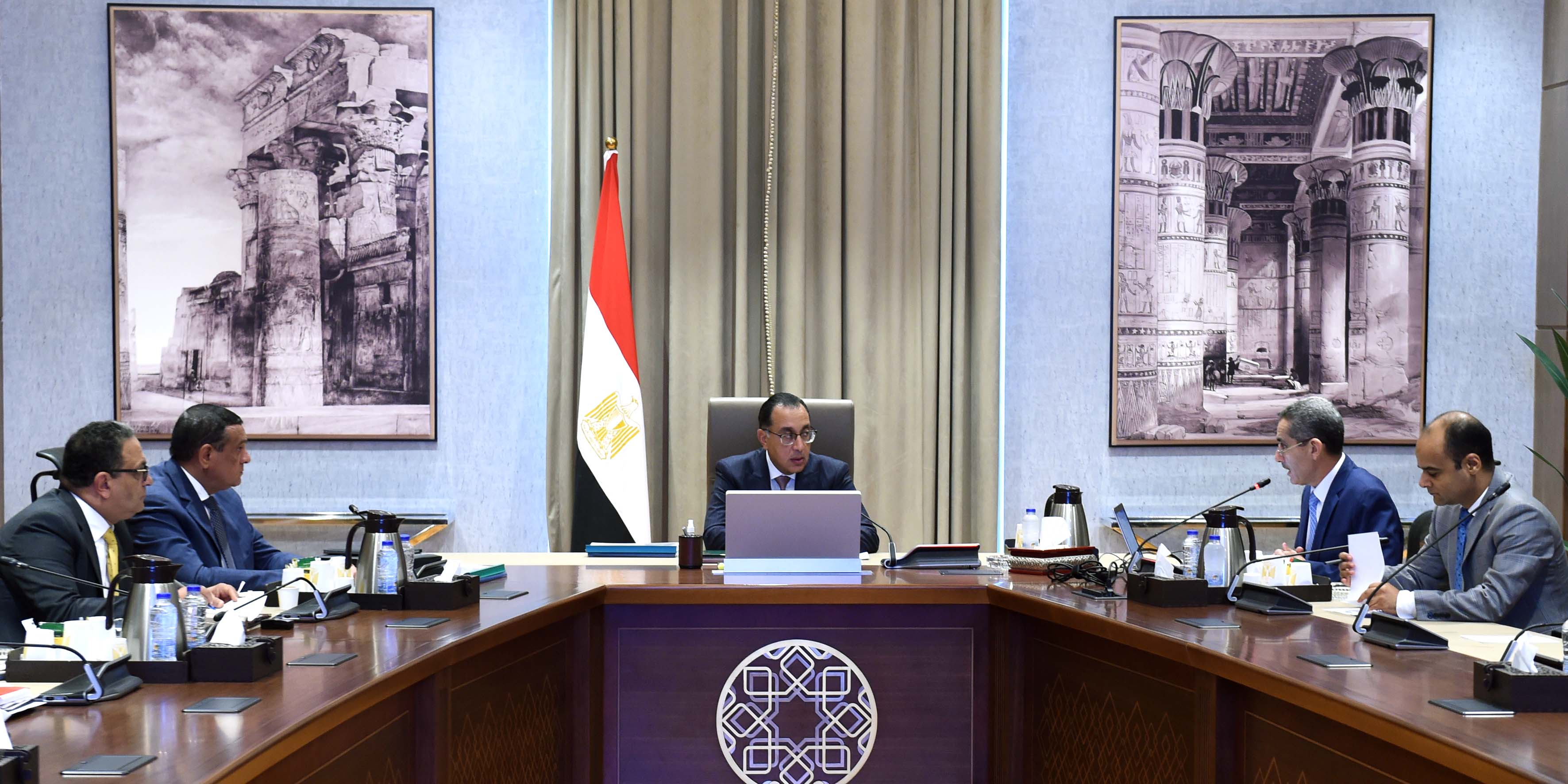 رئيس الوزراء يتابع الموقف التنفيذي للمشروعات الجارية بمحافظة الغربية (3)