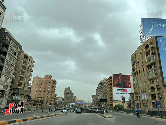 تأثيرات العاصفة دانيال على القاهرة