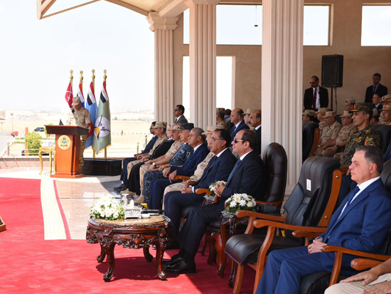 الرئيس السيسي اصطفاف دعم ليبيا (3)