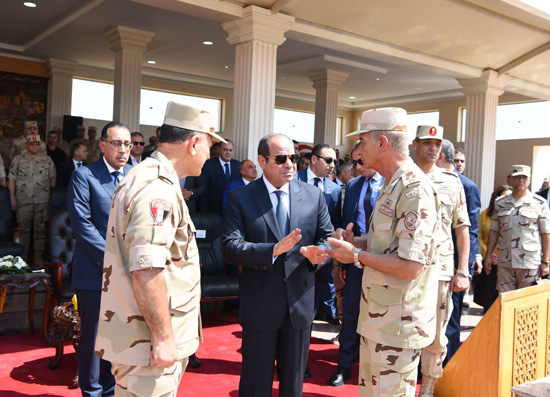 الرئيس السيسي اصطفاف دعم ليبيا (6)