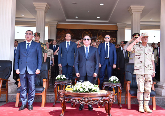 الرئيس السيسي اصطفاف دعم ليبيا (12)