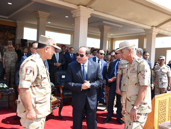 الرئيس السيسي اصطفاف دعم ليبيا (10)