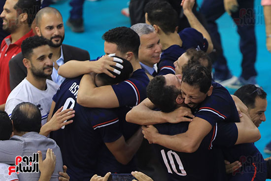 مصر تفوز بكاس الامم الافريقيه للكره الطائرة  (17)