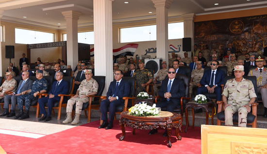 الرئيس السيسي اصطفاف دعم ليبيا (4)