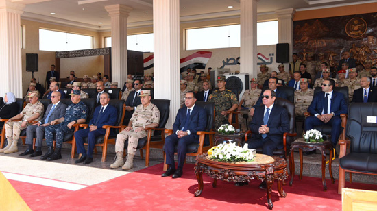 الرئيس السيسي اصطفاف دعم ليبيا (7)