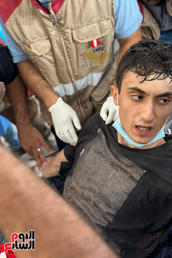 انقاذ شاب ليبي (1)
