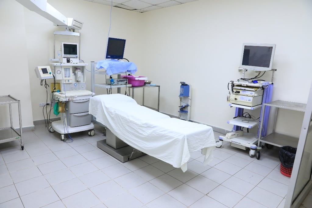 غرفة علاجية بالمستشفى