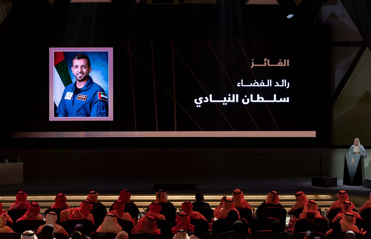 سلطان بن أحمد القاسمي يكرم الفائزين بجائزة الشارقة (3)