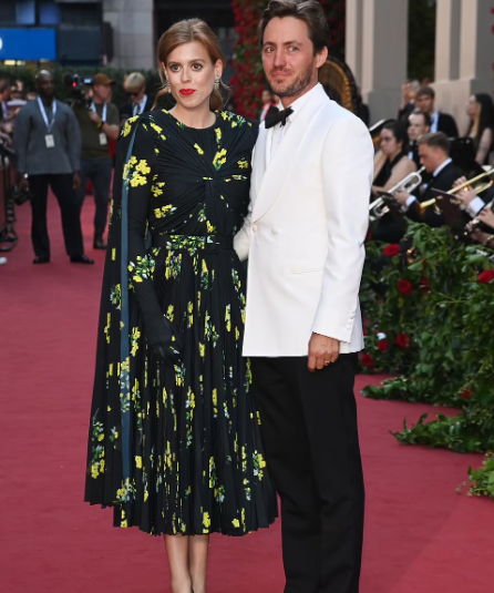 بياتريس أميرة يورك وزوجها إدواردو 