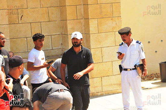 تشييع جنازة والد الفنان محمد مهران (24)