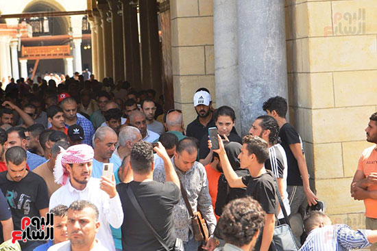 تشييع جنازة والد الفنان محمد مهران (32)