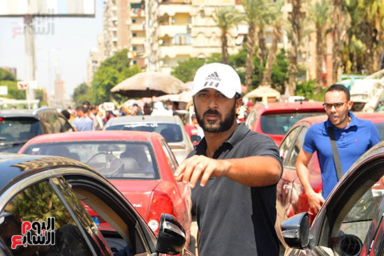 تشييع جنازة والد الفنان محمد مهران (19)