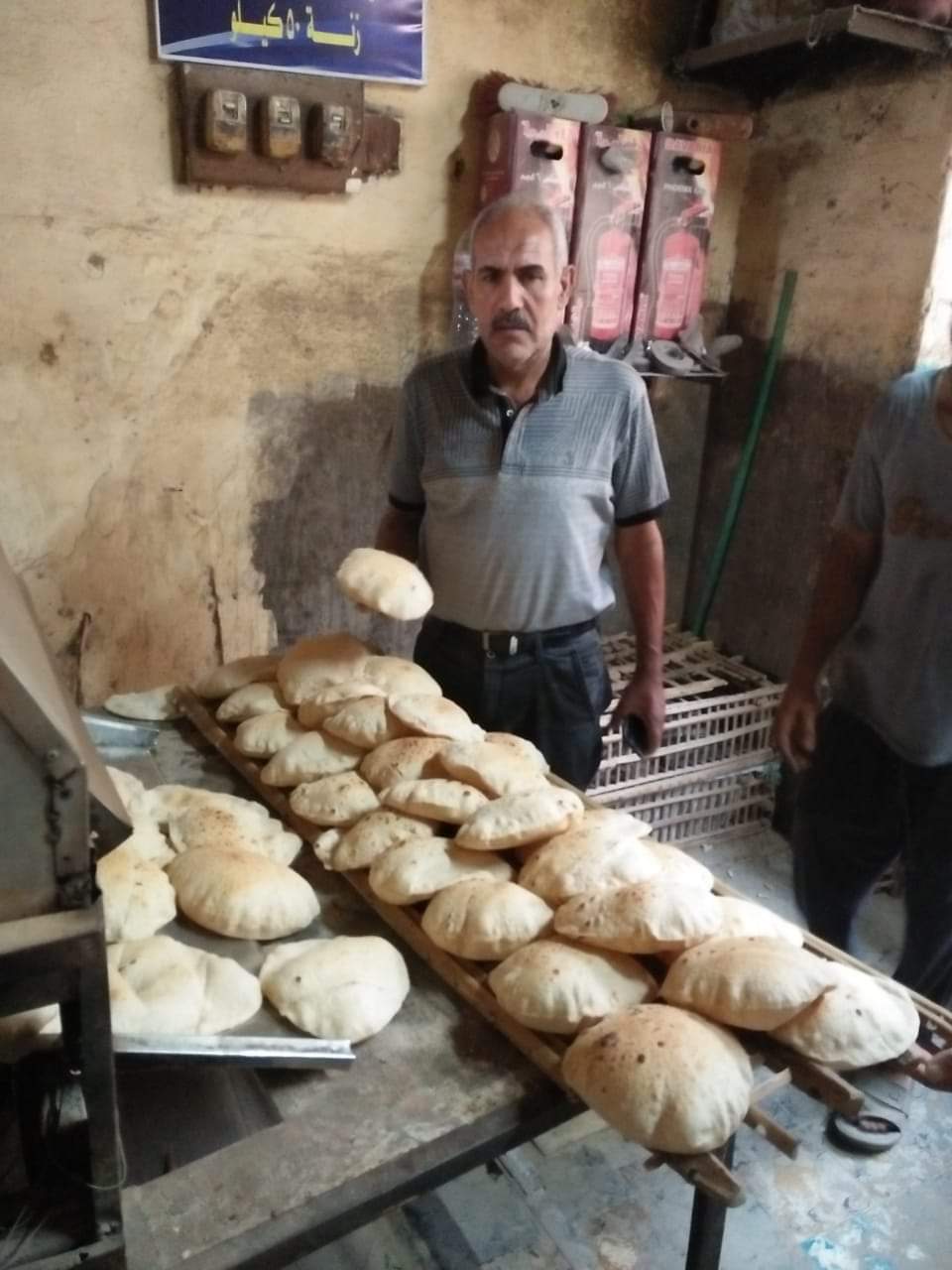 متابعة إنتاج الخبز