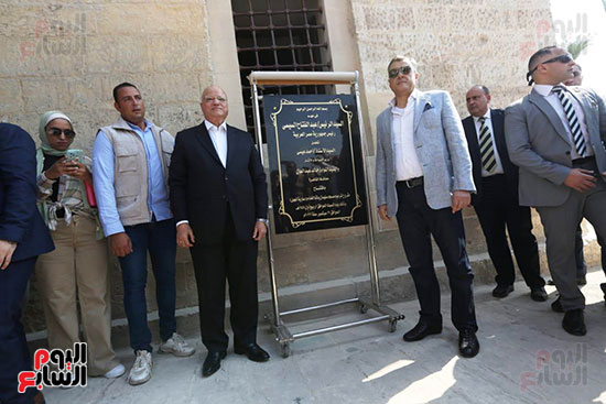 وزير السياحة والآثار يفتتح مسجد سارية الجبل بقلعة صلاح الدين الأيوبى (16)