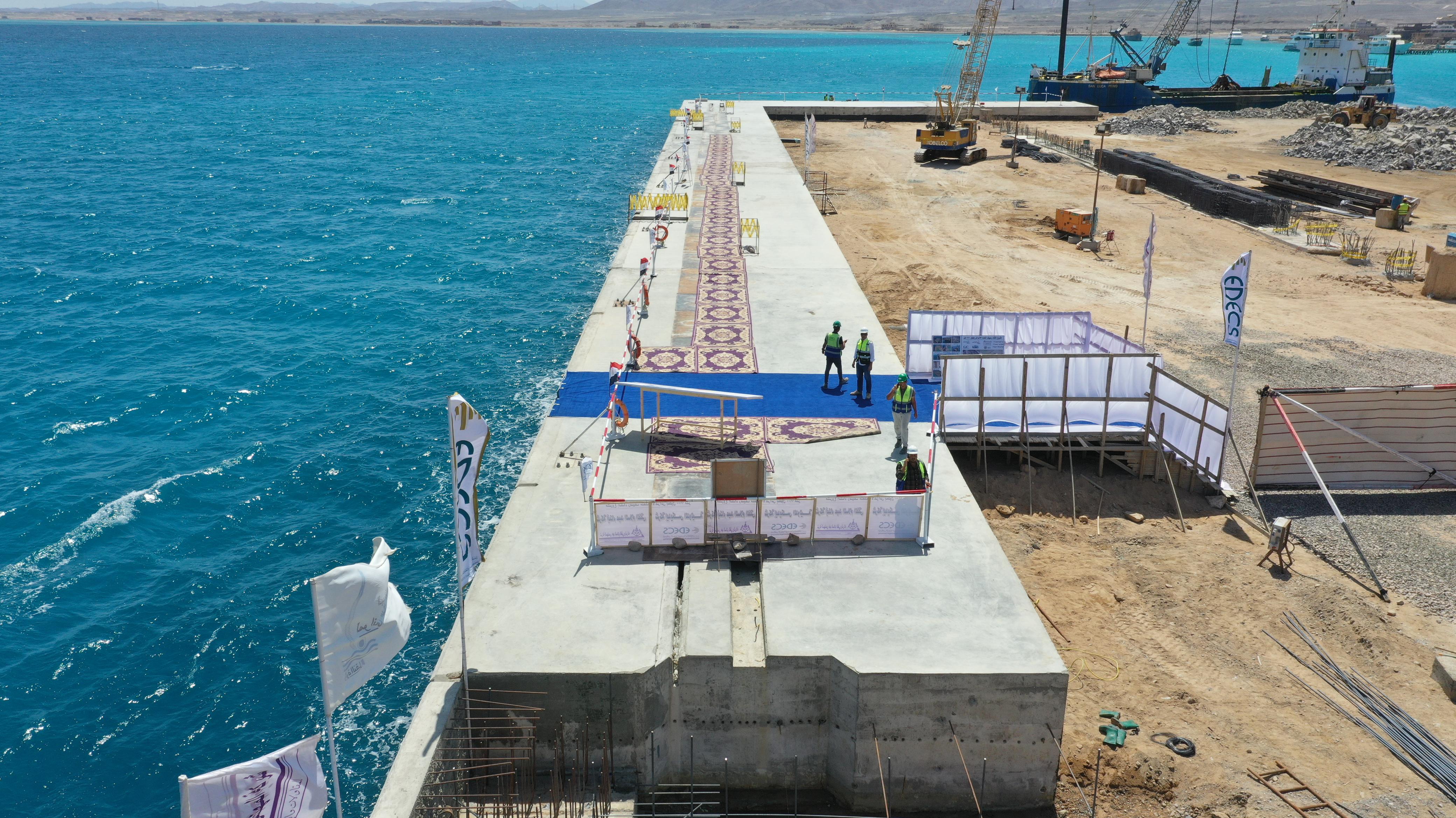 مشروع المحطة متعددة الأغراض بميناء سفاجا (4)