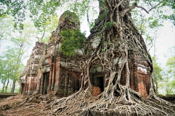 كوه كير الموقع الأثري للنغابورا القديمة أو تشوك غرغيار، كمبوديا
