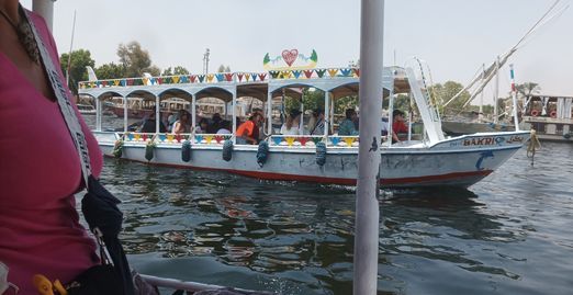 المراكب تبحر فى قلب النيل بالأفواج السياحية