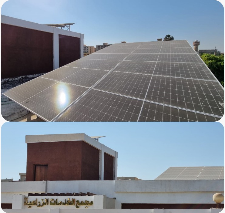13 محطة طاقة شمسية بقري المبادرة الرئاسية  حياه كريمة في 3 محافظات (4)