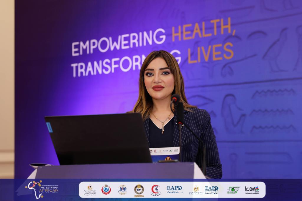 الدكتورة هبة يوسف المدير التنفيذى للتحالف المصرى الافريقى للتنمية الطبية