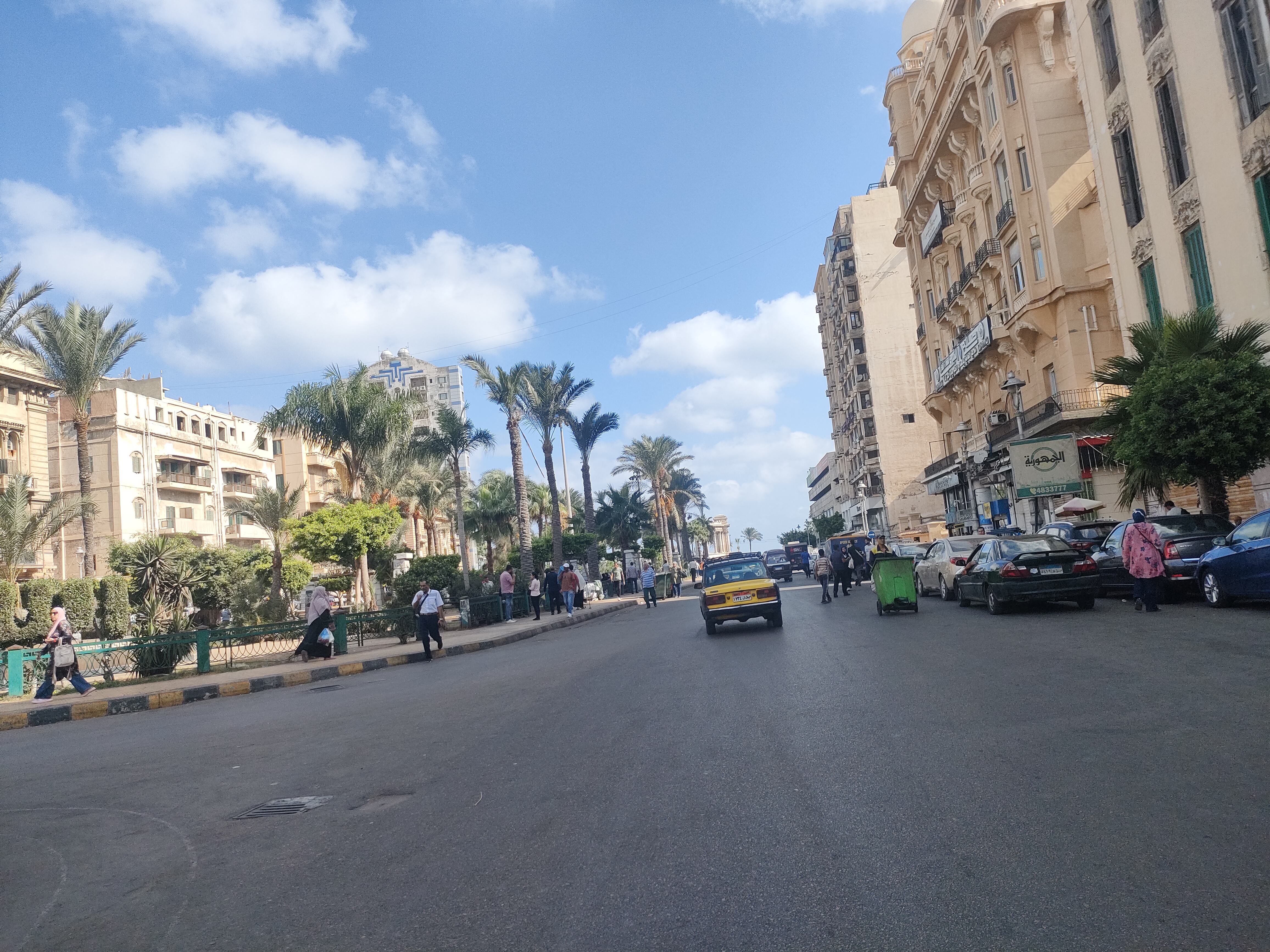 طقس ودرجات  الحرارة اليوم في الإسكندرية