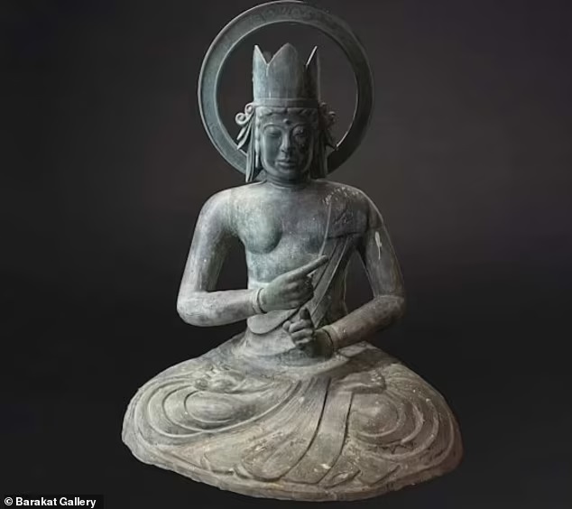 تمثال بوذا اليابانى المسروق