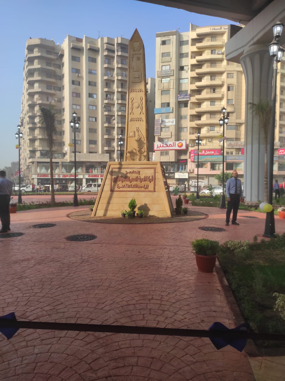 محافظ القاهرة يفتتح ميدان المطرية بعد تطويره (1)