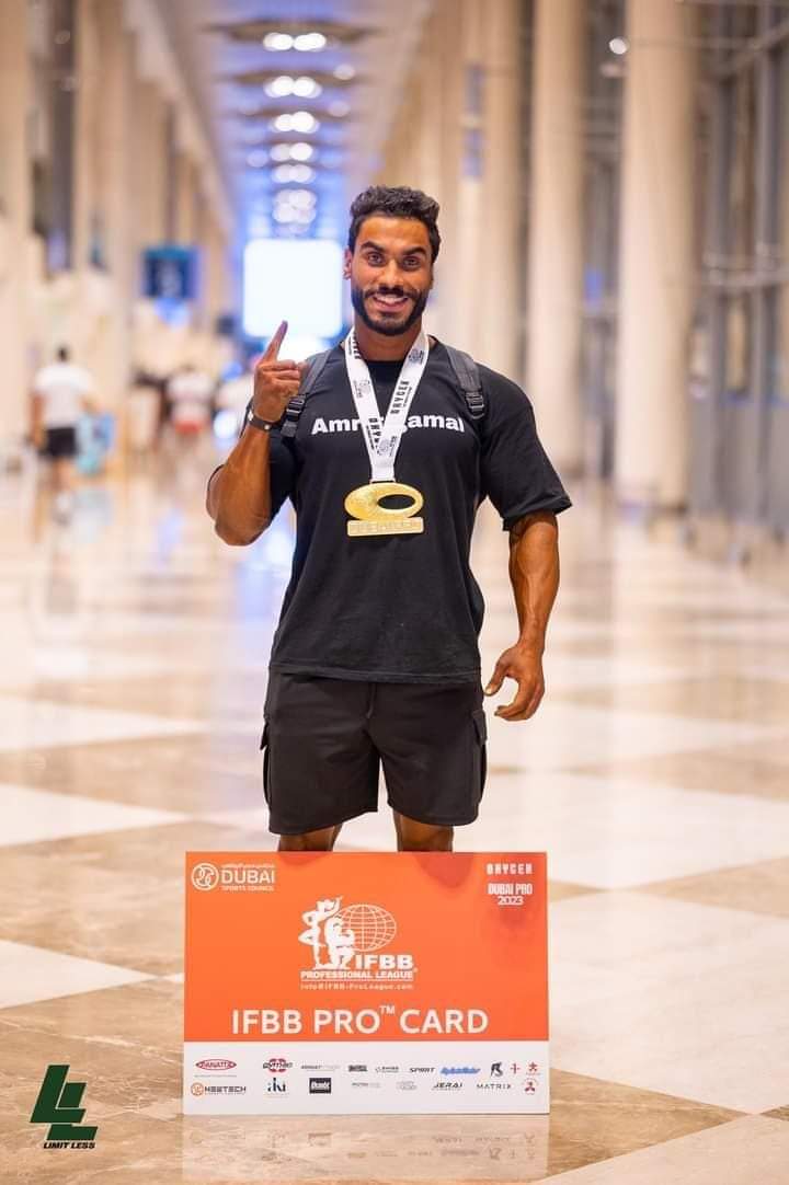 البطل عمرو الجمل حصد بطولة العالم في دبي برو لكمال الأجسام (10)
