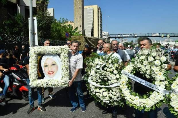 تشييع جثمان نجاح سلام من مسجد الخاشقجي ببيروت بحضور نقيب ممثلى لبنان (1)