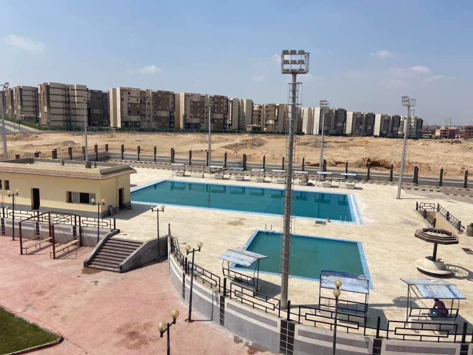 حمامات سباحة بمدينة العبور الجديدة