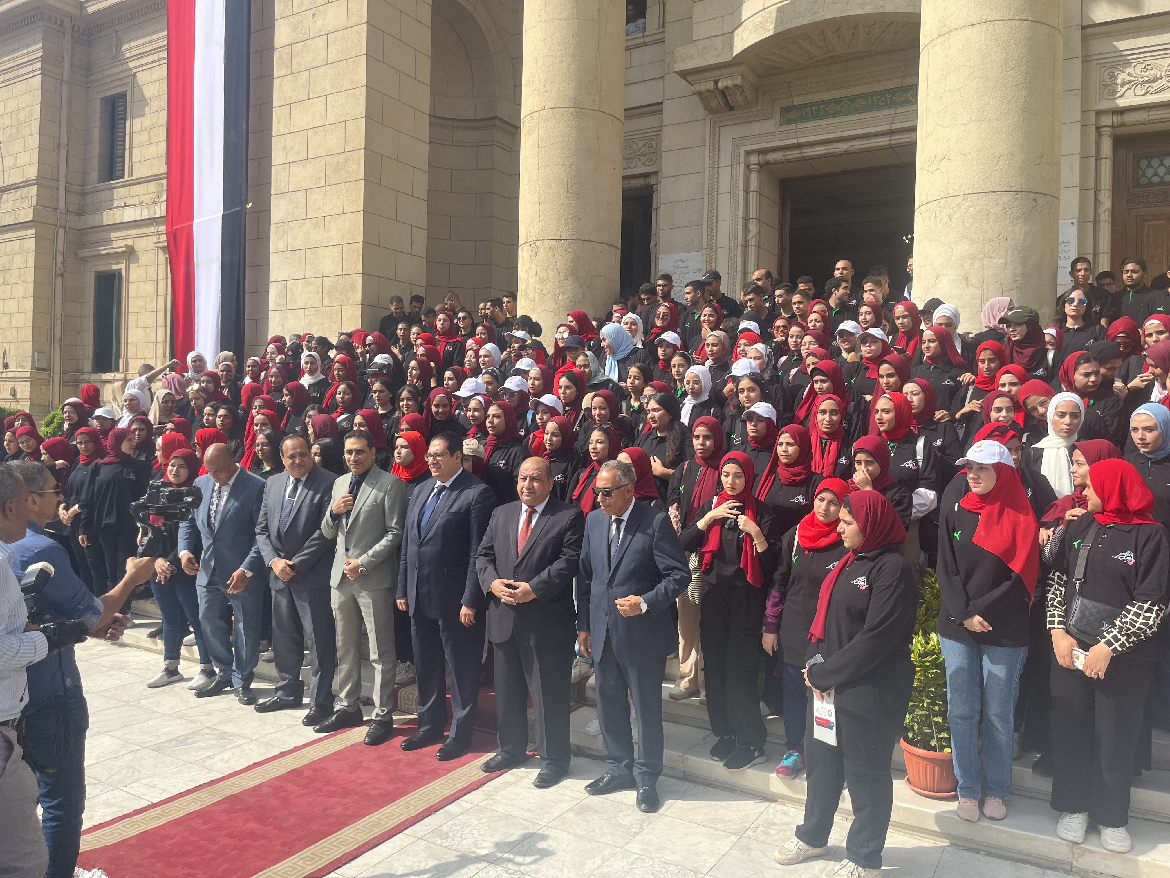 نواب رئيس جامعة القاهرة يشهدان افتتاح العام الجامعى الجديد (5)