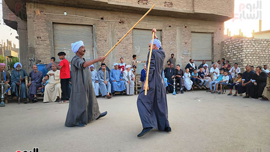 سعادة-كبيرة-من-الكبار-فى-مبارزات-التحطيب