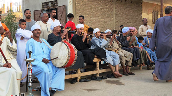 التحطيب-على-أنغام-المزمار-فى-الأقصر