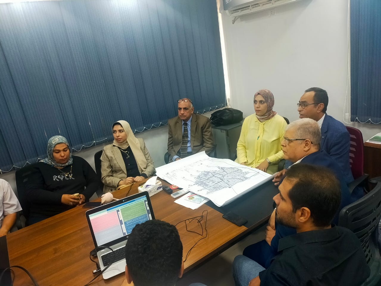 لجنة لمناقشة المخطط العام لمدينة مسير