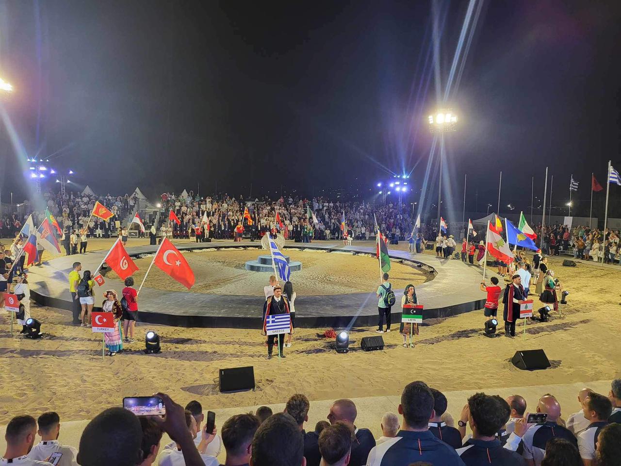 حفل افتتاح دورة ألعاب البحر المتوسط الشاطئية (5)