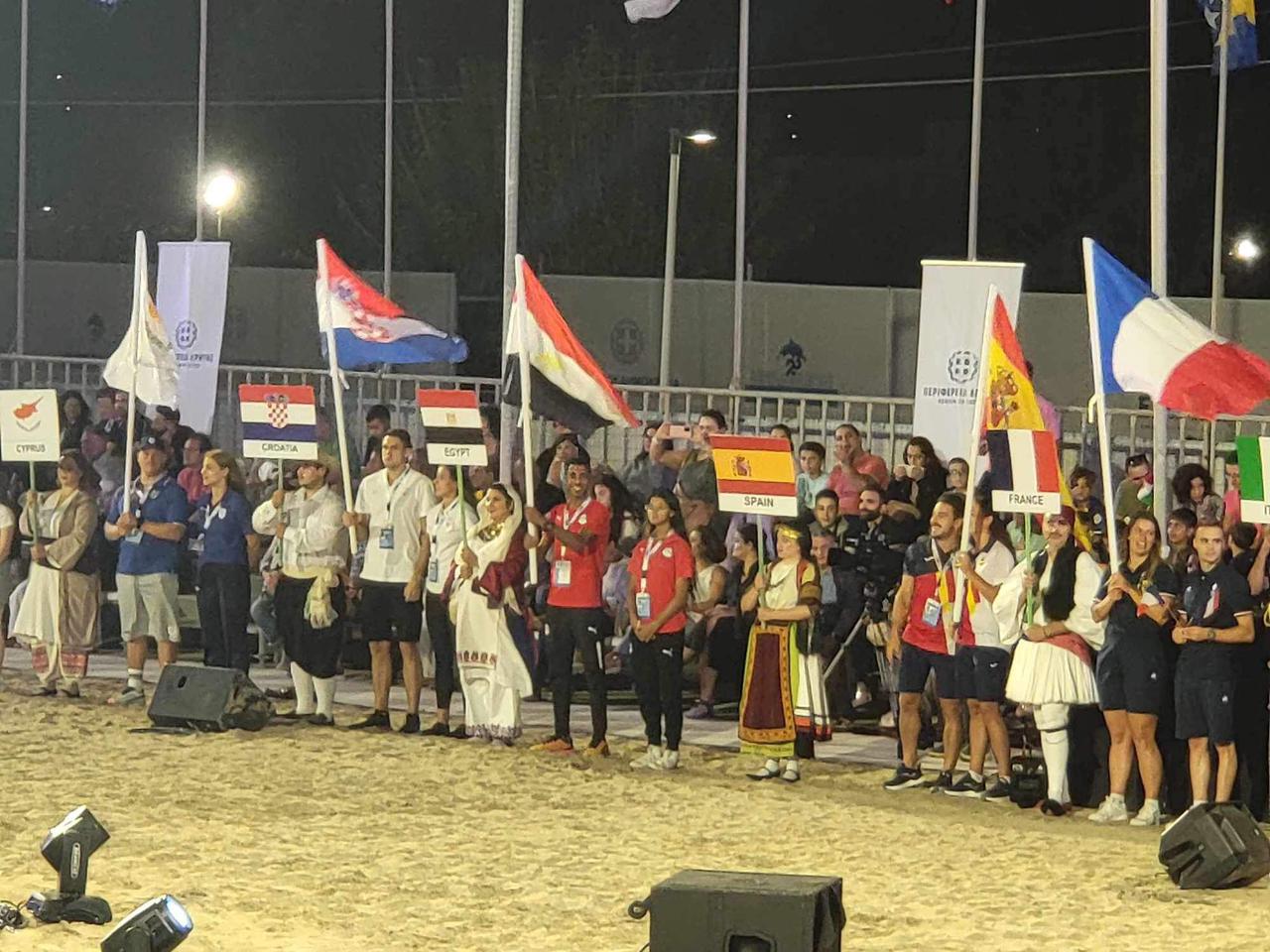 حفل افتتاح دورة ألعاب البحر المتوسط الشاطئية (2)