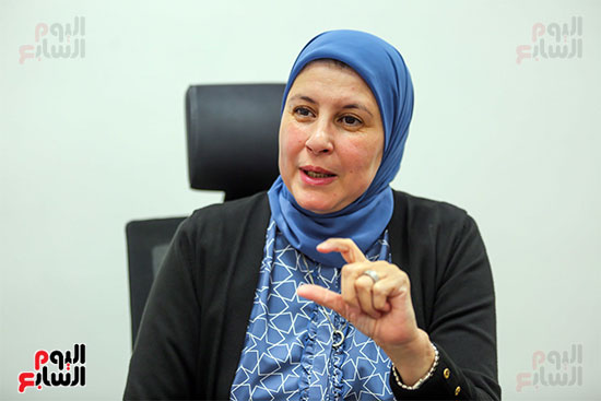 الدكتورة هالة رمضان، رئيس المركز القومى للبحوث الاجتماعية  والجنائية (2)