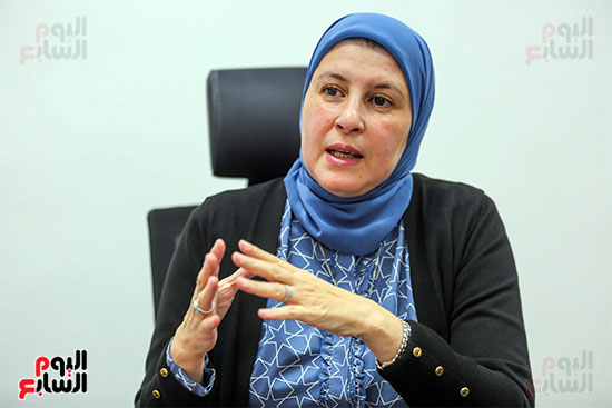 الدكتورة هالة رمضان، رئيس المركز القومى للبحوث الاجتماعية  والجنائية (3)