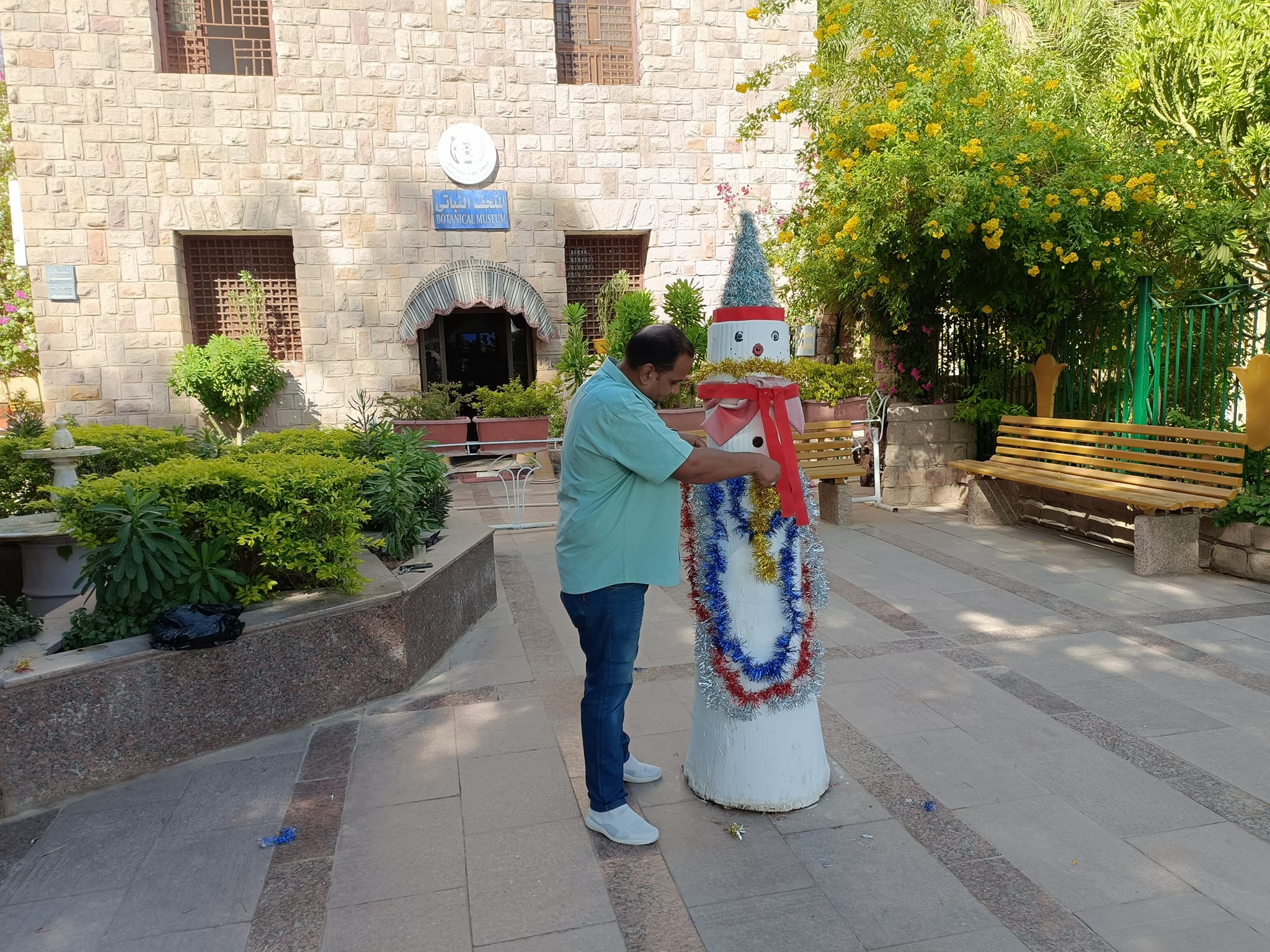 استعداد إدارة الحديقة للمناسبات والأجازات